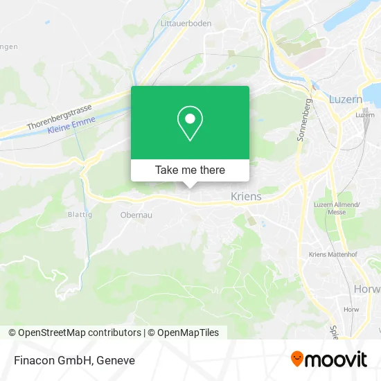 Finacon GmbH map