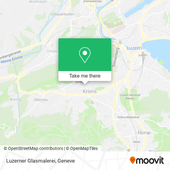 Luzerner Glasmalerei map
