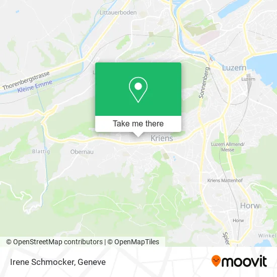 Irene Schmocker map