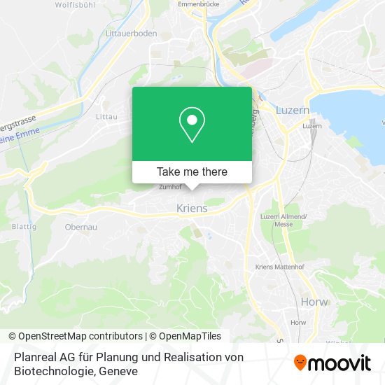 Planreal AG für Planung und Realisation von Biotechnologie plan