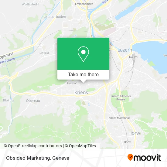 Obsideo Marketing map