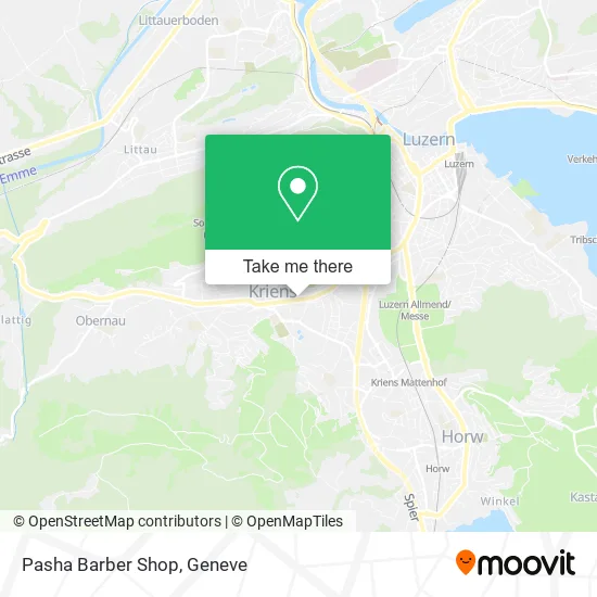 Pasha Barber Shop map