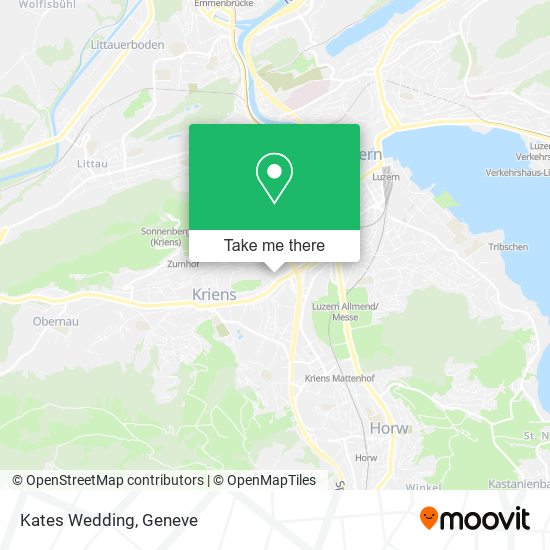 Kates Wedding map