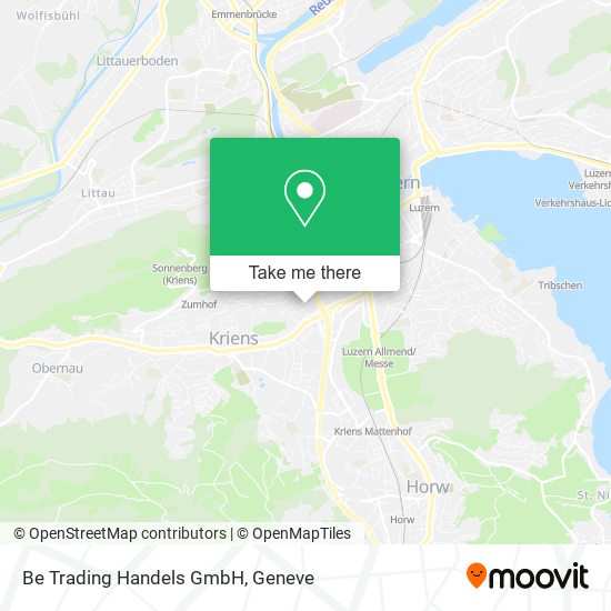 Be Trading Handels GmbH map