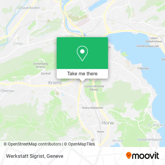 Werkstatt Sigrist map