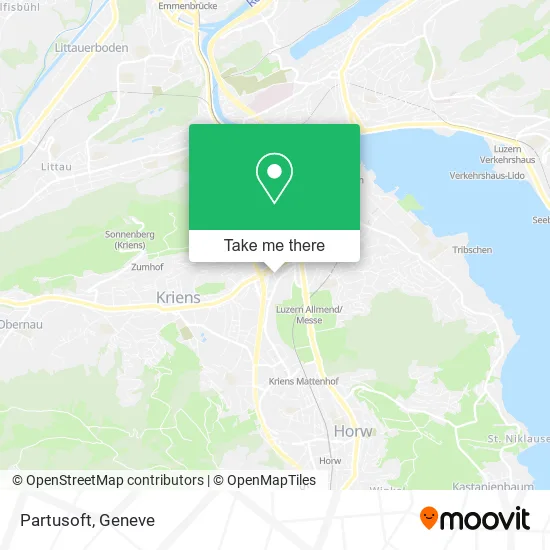 Partusoft map