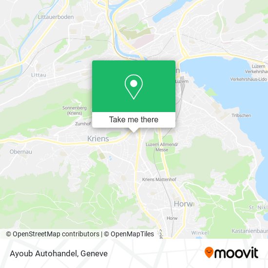 Ayoub Autohandel map