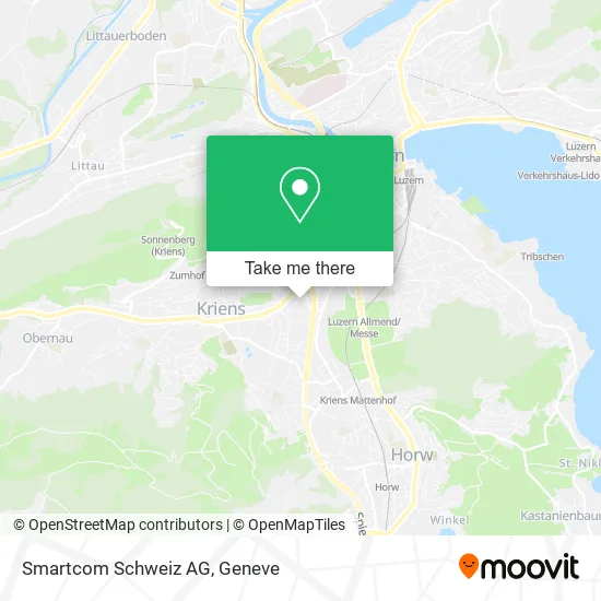 Smartcom Schweiz AG map