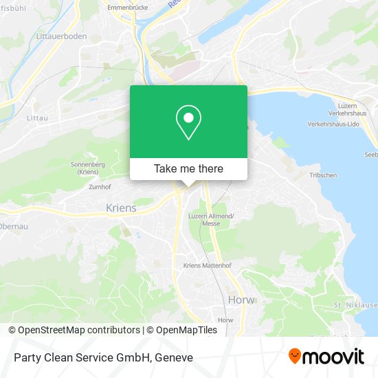 Party Clean Service GmbH map