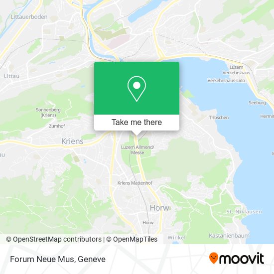 Forum Neue Mus map