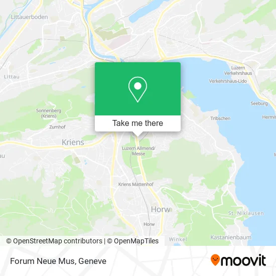 Forum Neue Mus map