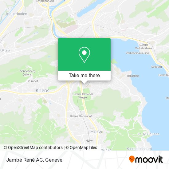 Jambé René AG map
