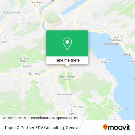 Papet & Partner EDV Consulting map