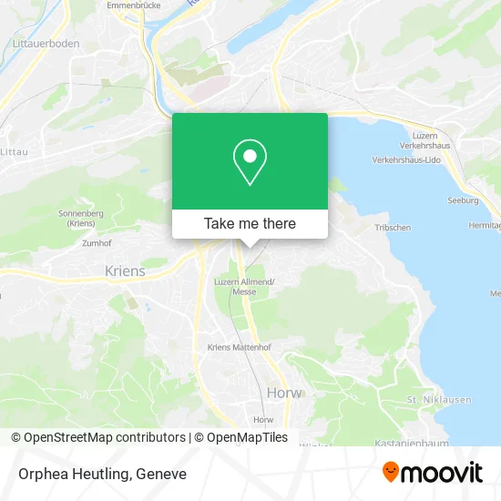 Orphea Heutling map