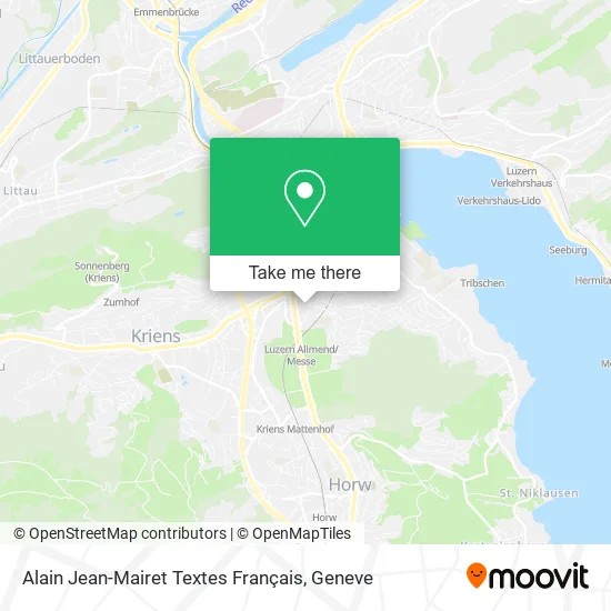 Alain Jean-Mairet Textes Français map