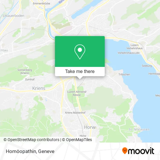 Homöopathin map