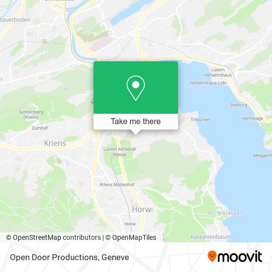 Open Door Productions map