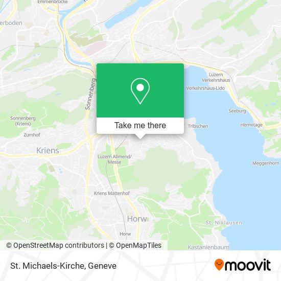 St. Michaels-Kirche map