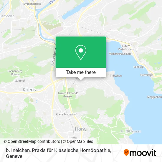 b. Ineichen, Praxis für Klassische Homöopathie map