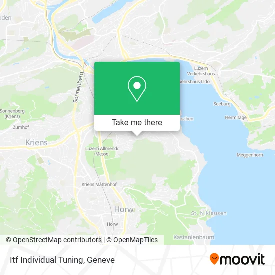 Itf Individual Tuning map