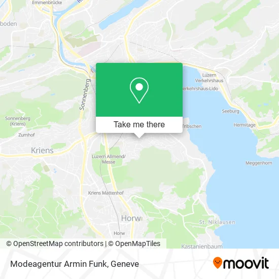 Modeagentur Armin Funk map