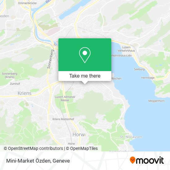 Mini-Market Özden map