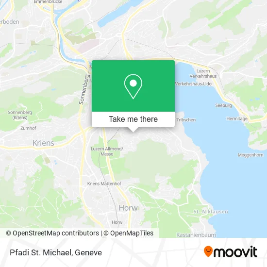 Pfadi St. Michael map