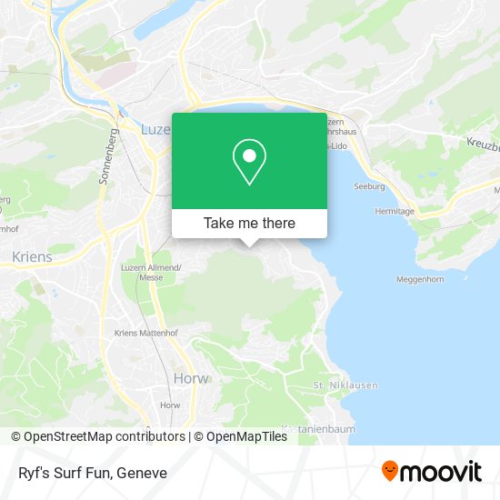 Ryf's Surf Fun map