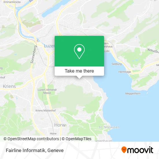 Fairline Informatik map
