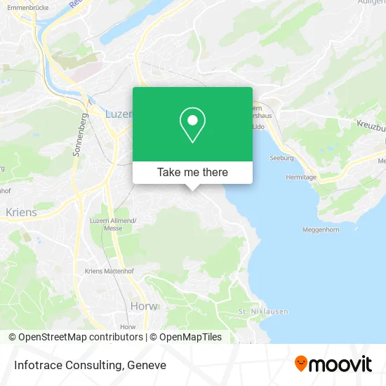 Infotrace Consulting map