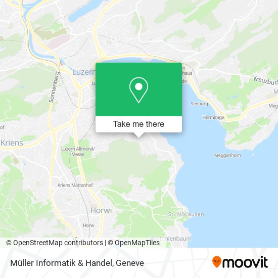 Müller Informatik & Handel map