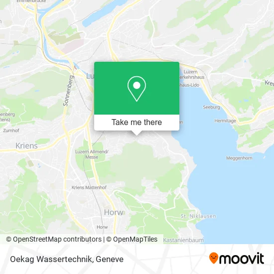 Oekag Wassertechnik map