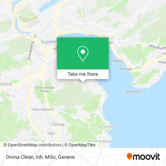 Divina Clean, Inh. Milic map