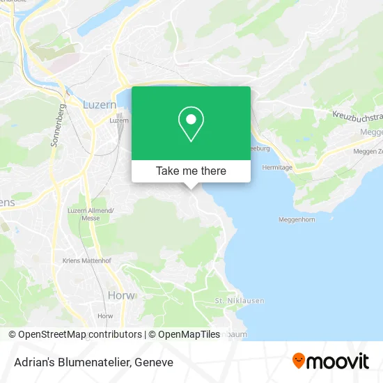 Adrian's Blumenatelier map