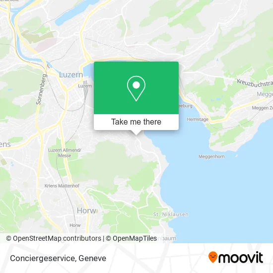 Conciergeservice map