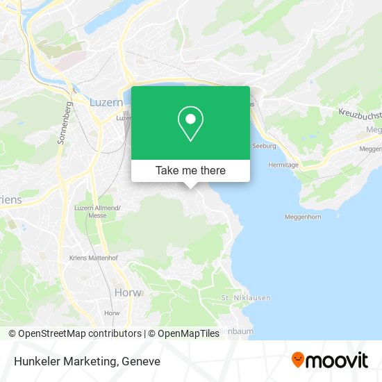 Hunkeler Marketing map