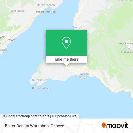 Baker Design Workshop map