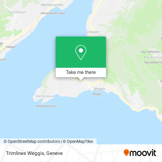Trimlines Weggis map