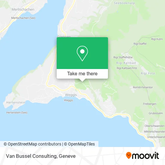 Van Bussel Consulting map