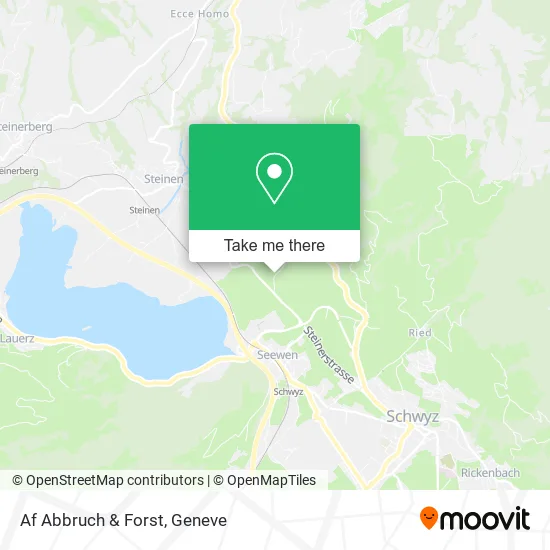 Af Abbruch & Forst map