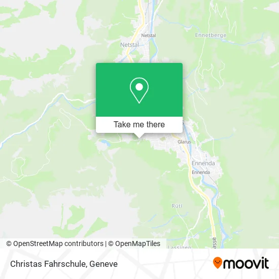 Christas Fahrschule map
