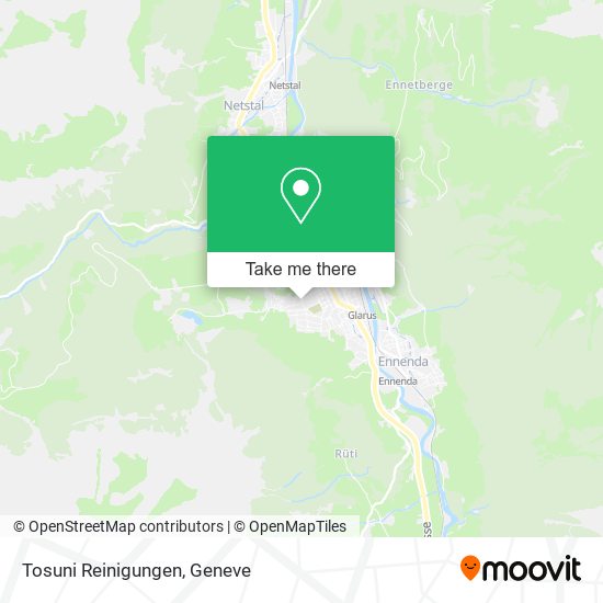 Tosuni Reinigungen map