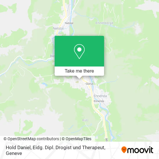 Hold Daniel, Eidg. Dipl. Drogist und Therapeut map