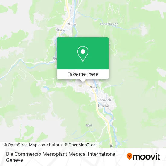 Die Commercio Merioplant Medical International map