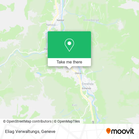 Eliag Verwaltungs map