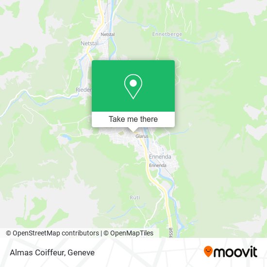 Almas Coiffeur map