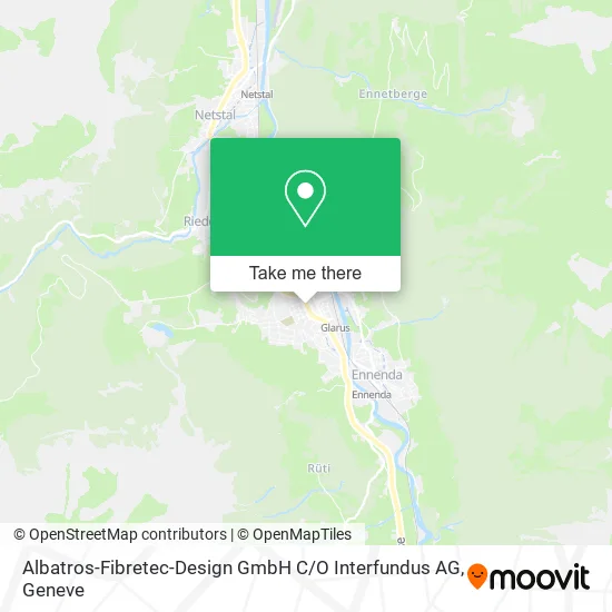 Albatros-Fibretec-Design GmbH C / O Interfundus AG map