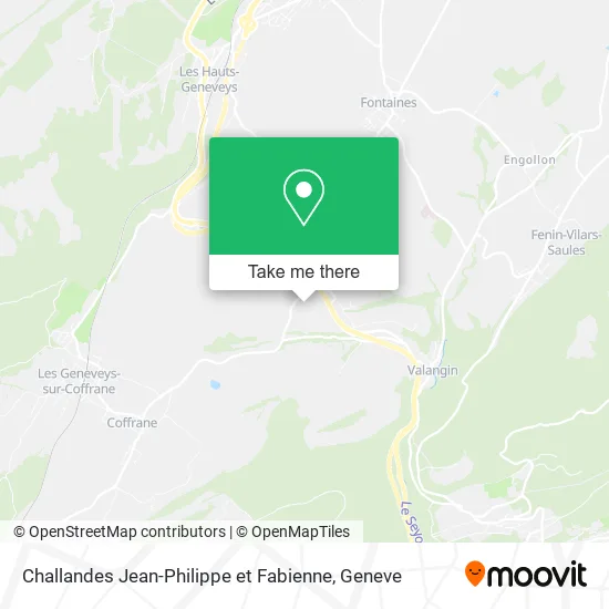 Challandes Jean-Philippe et Fabienne map