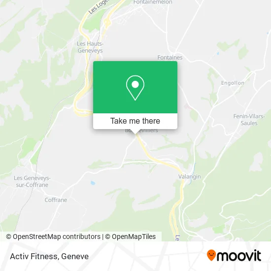 Activ Fitness map
