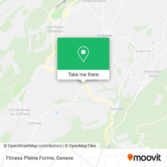 Fitness Pleine Forme map